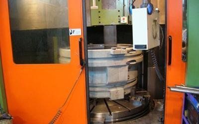 Flangia turbina in metallo