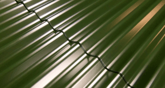 Steel roof