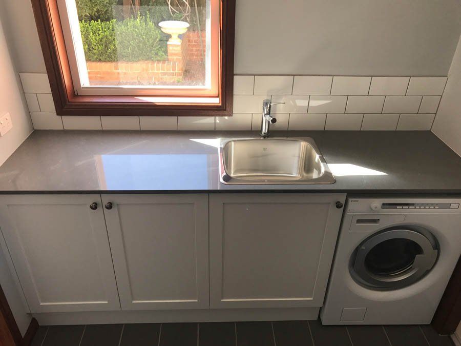 stone laundry room counter tops