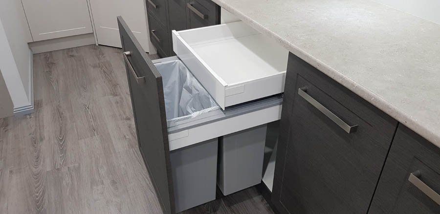 bin and drawer