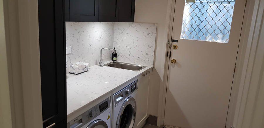 laundry room folding counter