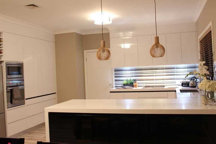 contemporary kitchen island