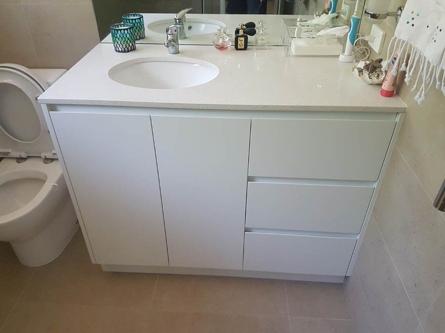 stone bathroom vanity