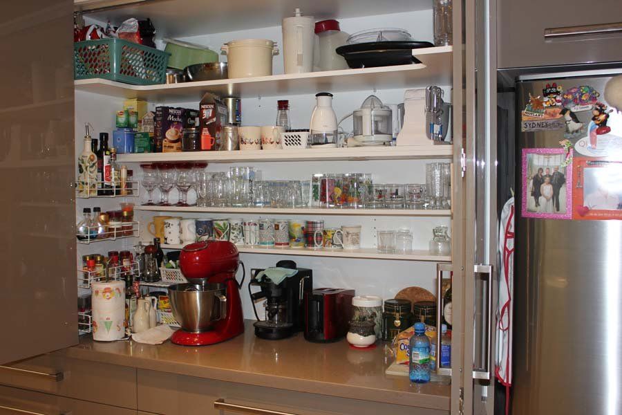 stocked pantry