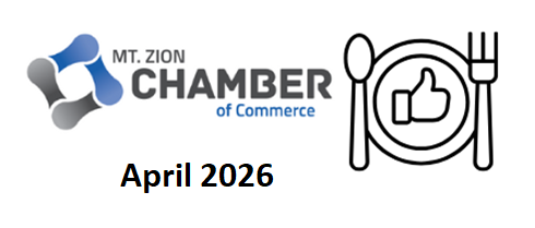 A logo for the mt. zion chamber of commerce