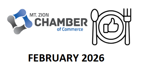 A logo for the mt. zion chamber of commerce