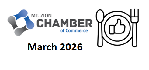 A logo for the mt. zion chamber of commerce