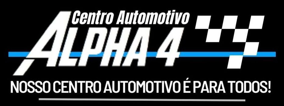 Logo Alpha 4 Centro Automotivo