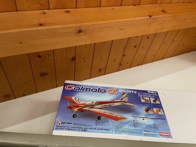 Modellino di aereo d'epoca