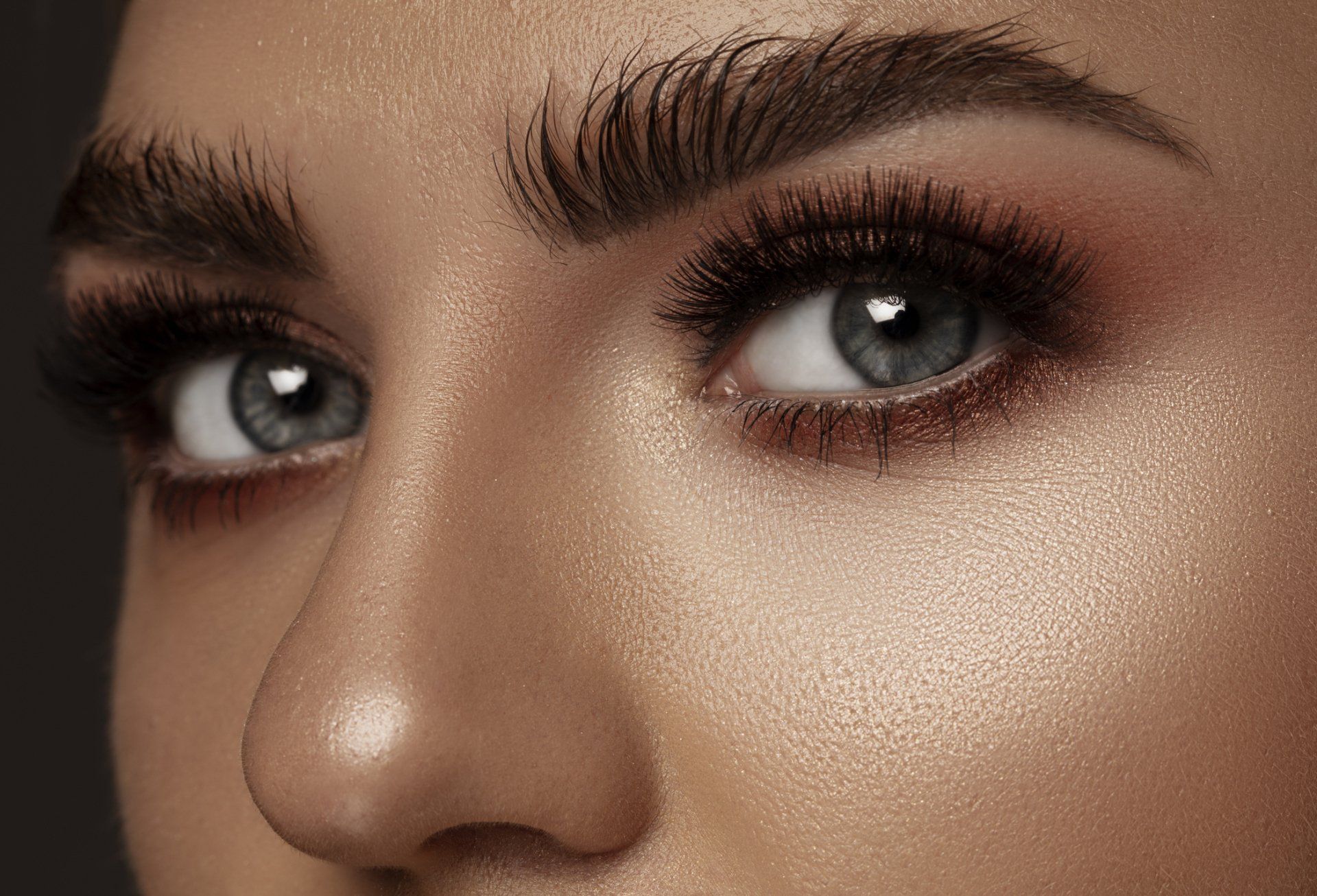 Woman with Beautiful Eyelashes and Eyebrows — McKinney, TX — Lash Me Studio