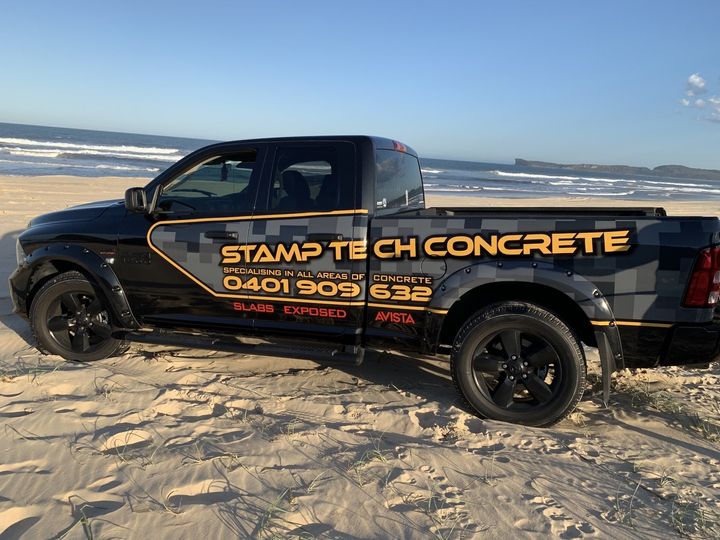 Stamp Tech Ute — Contact Us in Port Macquarie, NSW