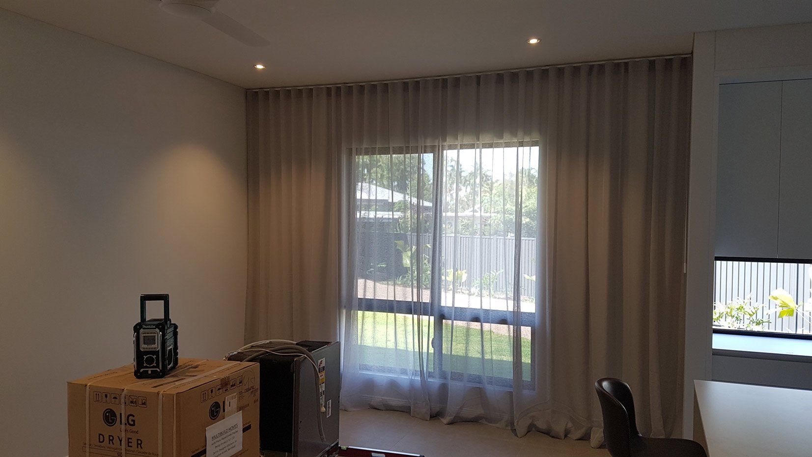 Refrigerator, Dryer Box And Speaker 2 — Blinds Installation in Winnellie, NT