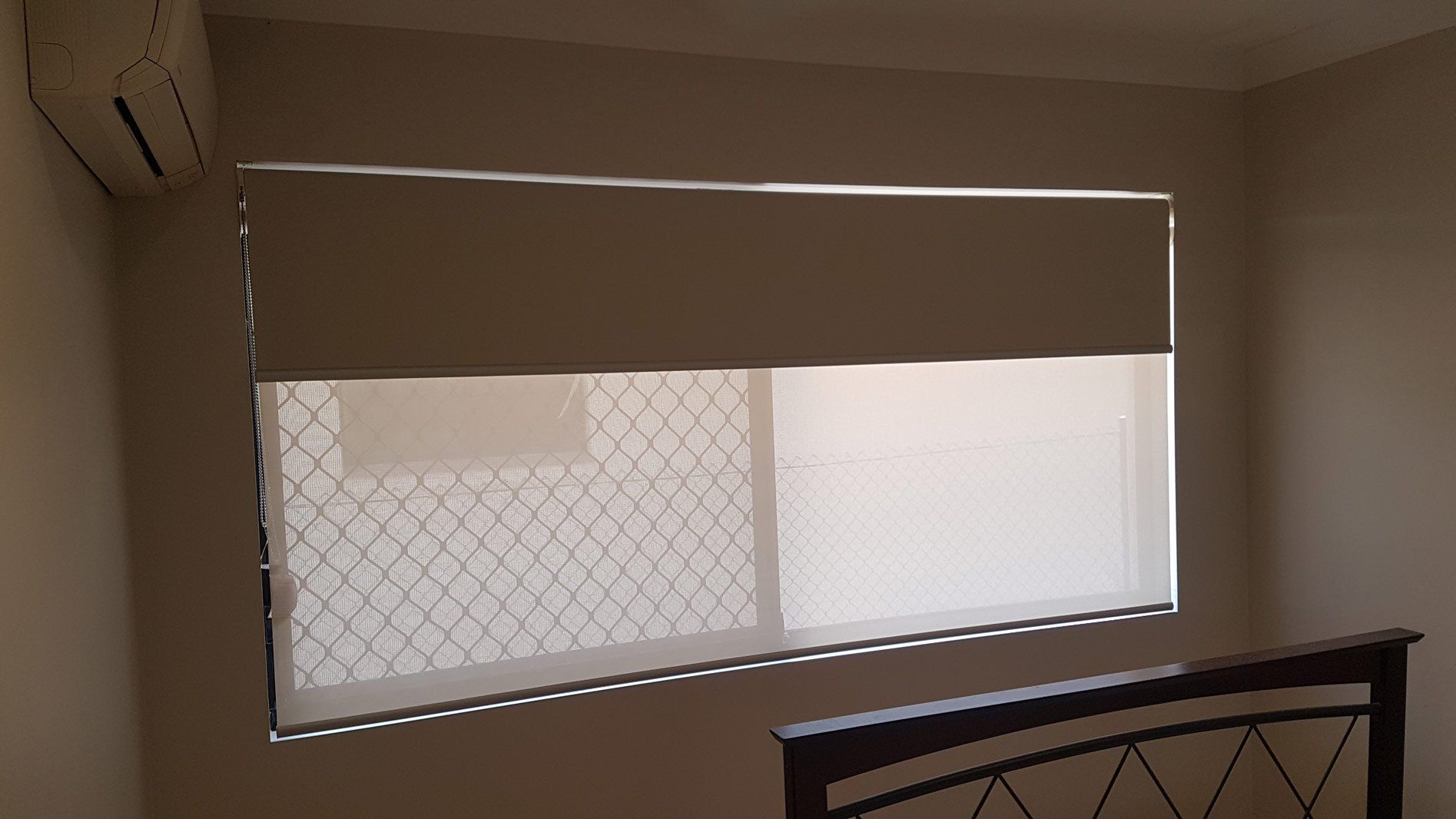 Window With Semi-Opaque Blinds — Blinds Installation in Winnellie, NT