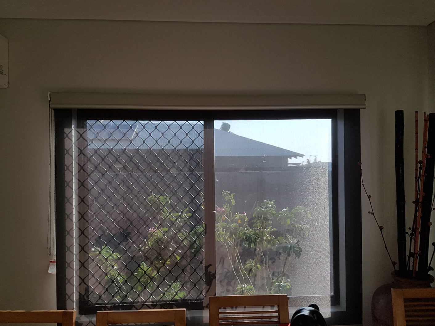 Sliding Windows With Sunscreen Blinds — Blinds Installation in Winnellie, NT