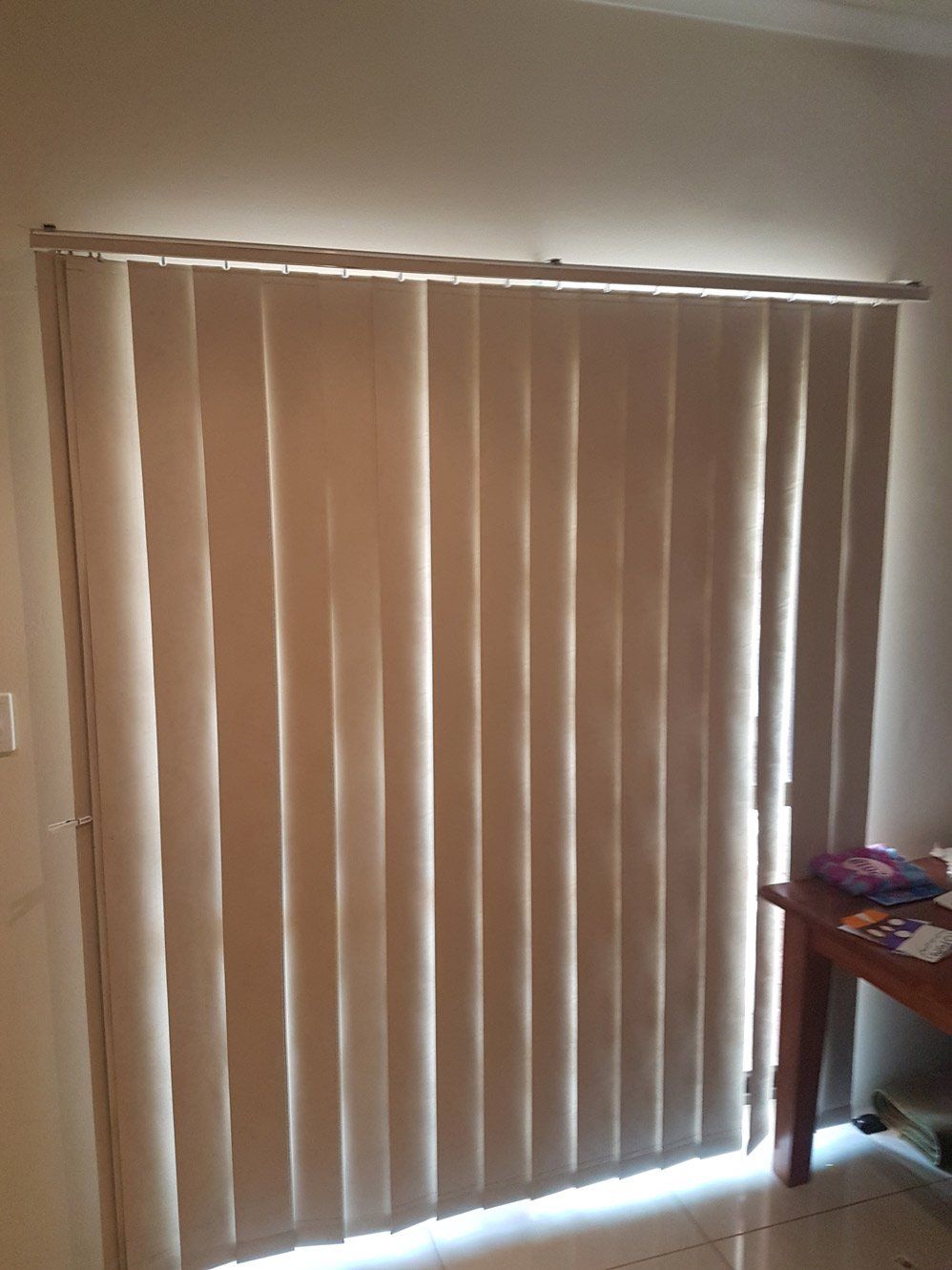 Sunscreen Vertical Blinds — Blinds Installation in Winnellie, NT