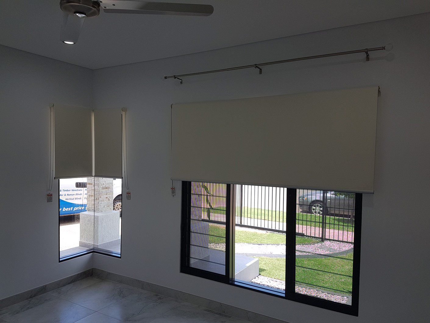 White Blinds On Windows — Blinds Installation in Winnellie, NT