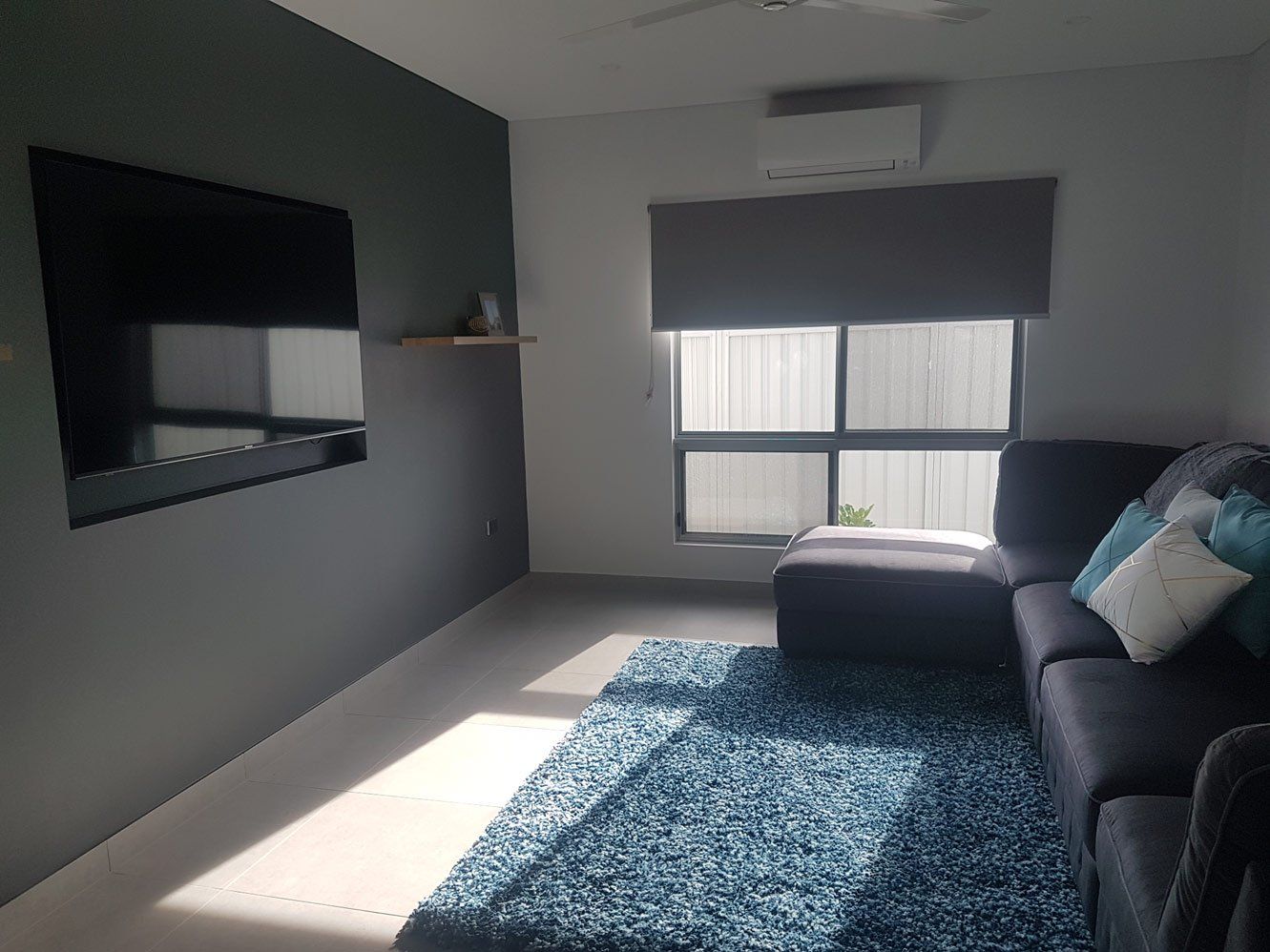 Theater Room — Blinds Installation in Winnellie, NT