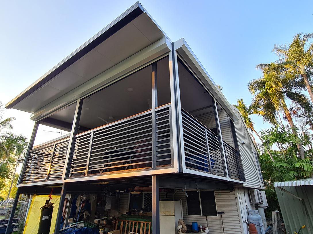 Perspective View Of A Residential House — Blinds Installation in Winnellie, NT