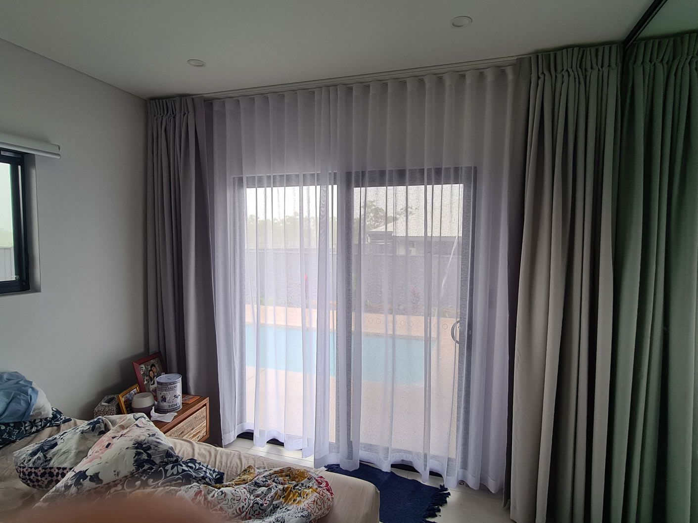 Sheer Curtains — Blinds Installation in Winnellie, NT