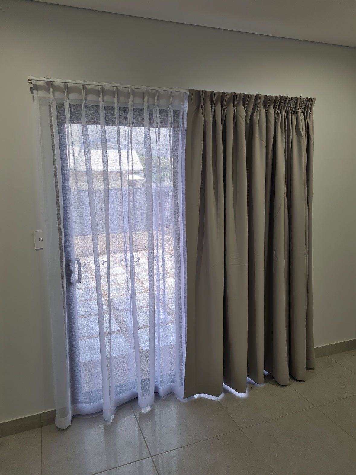 Opaque And Semi-Opaque Curtains — Blinds Installation in Winnellie, NT