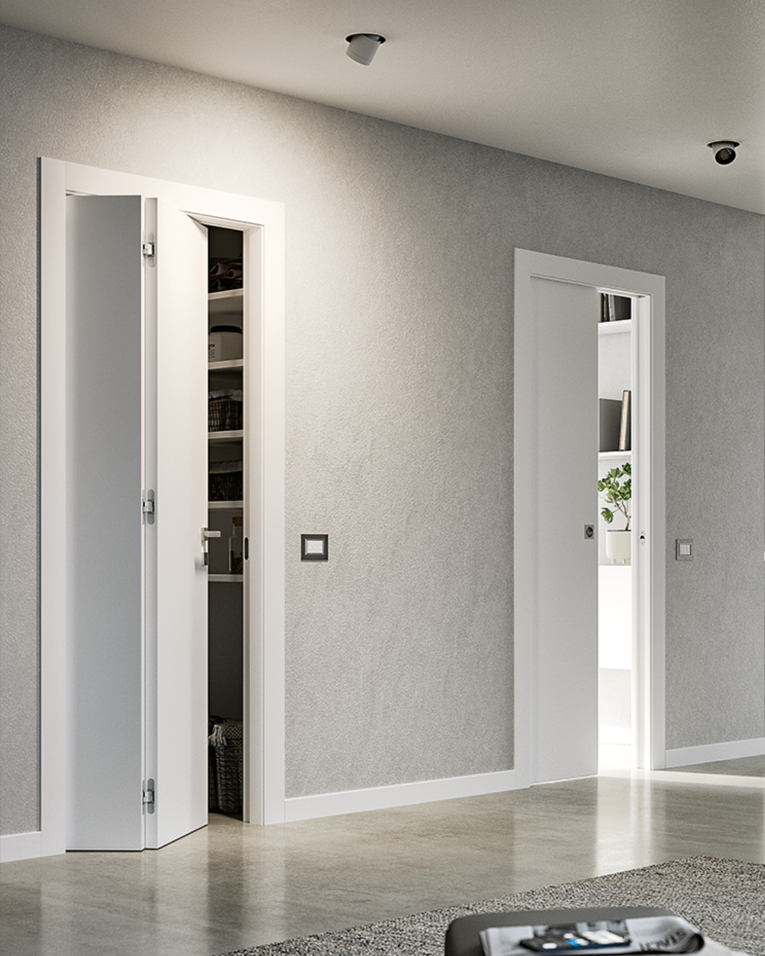 Legno-alluminio per interni