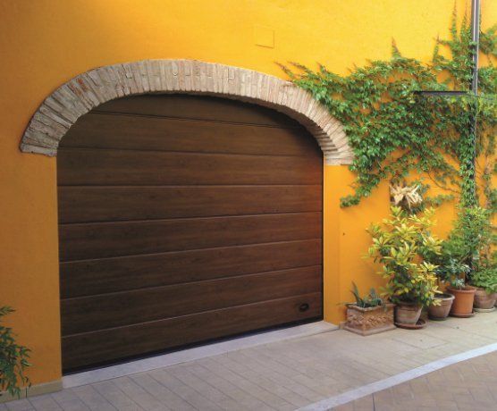 porta garage in legno