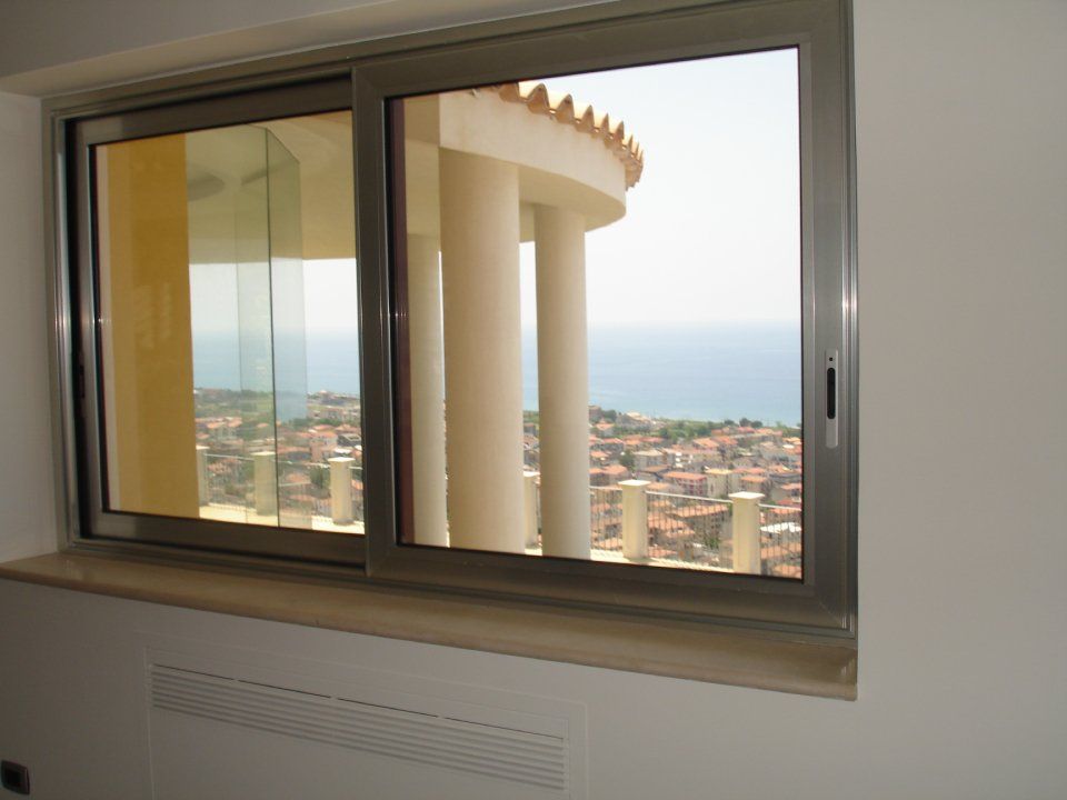 infissi in alluminio
