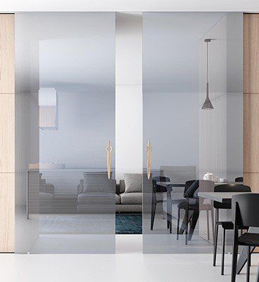 porta separatrice spazi interni