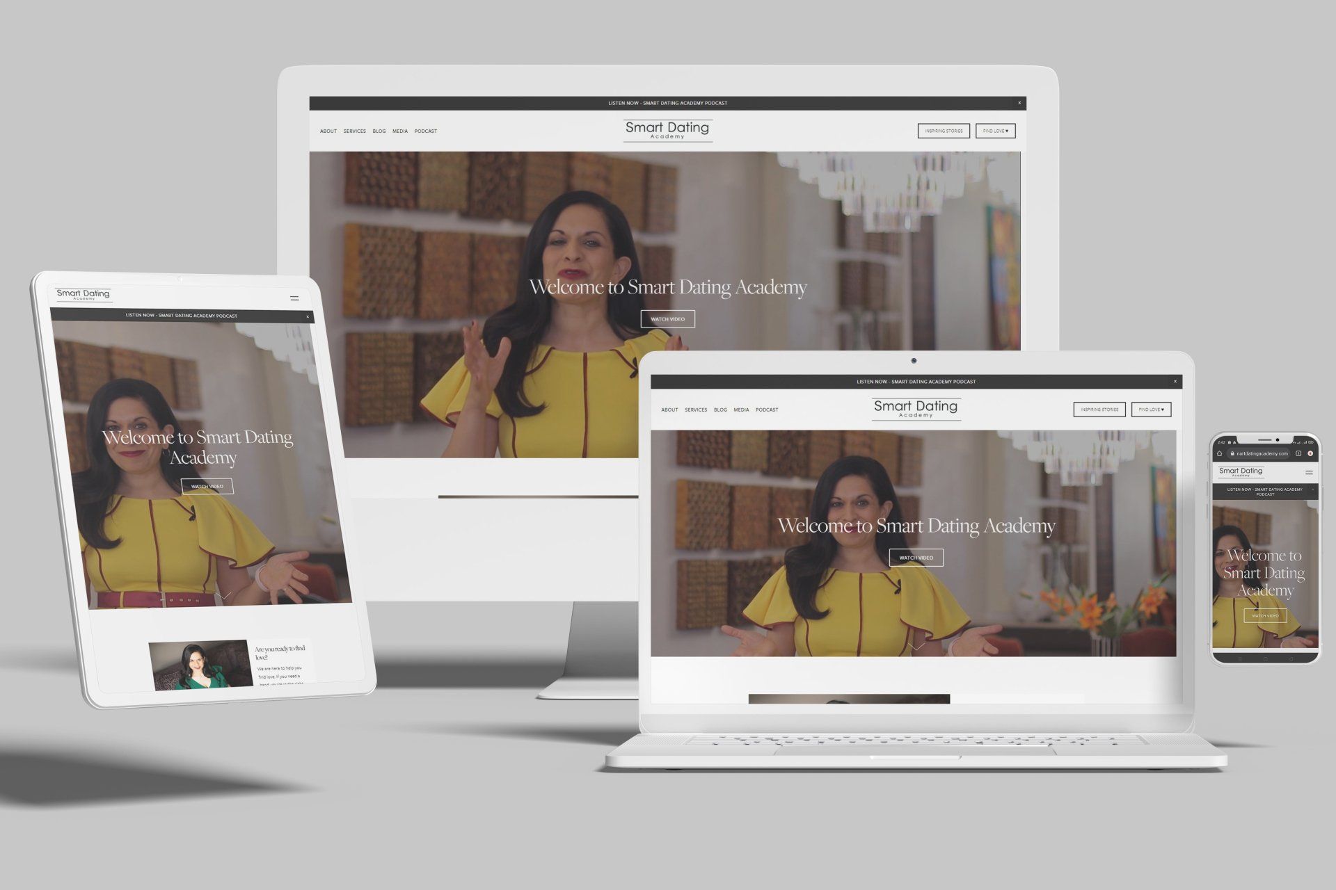 Squarespace Websites for Love Connections