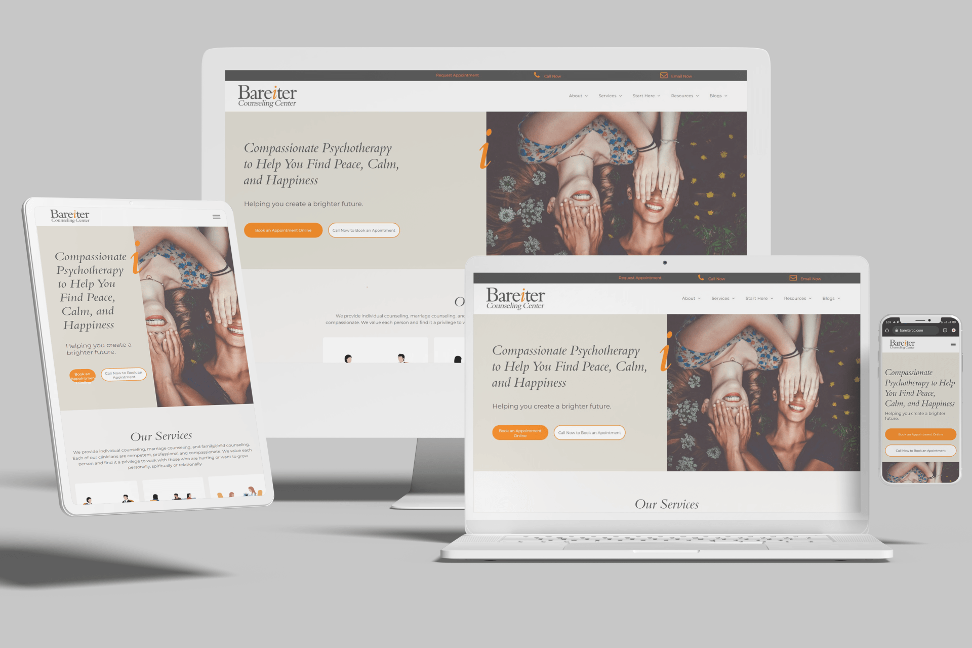 Duda Counseling Center Website