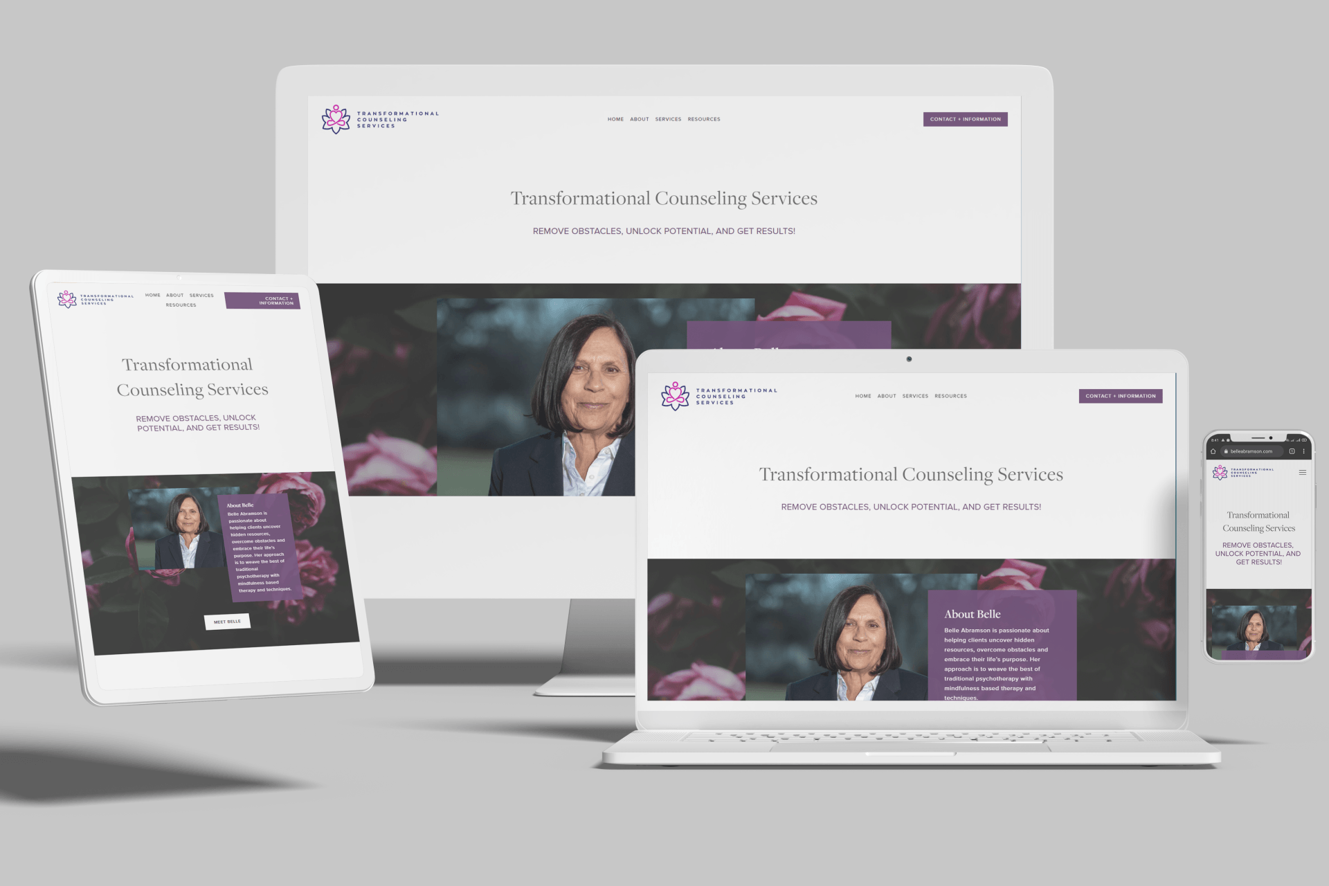 Squarespace for Counseling Service Websites