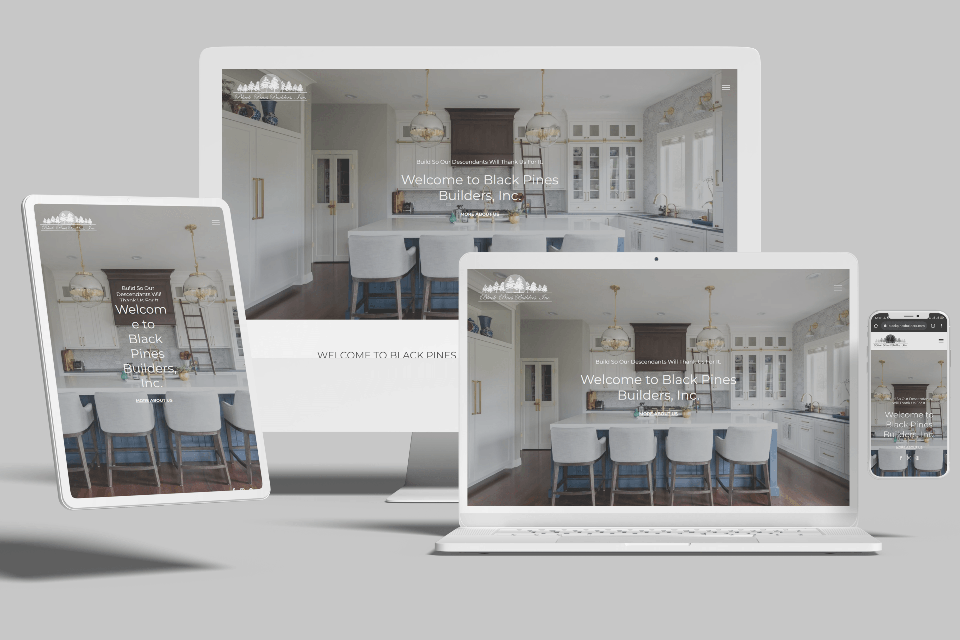 Duda Design Build Portfolio Website