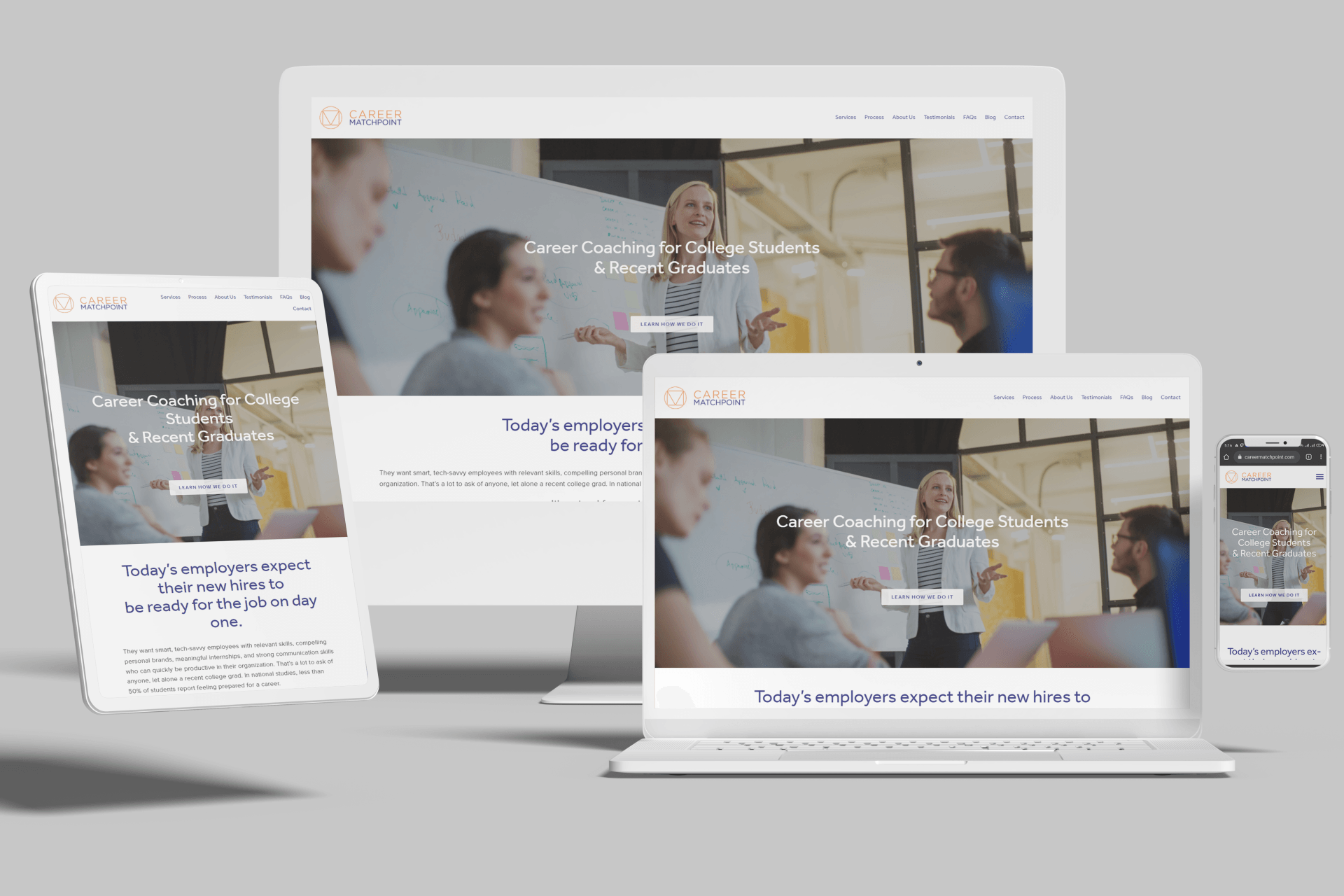 Squarespace for Career Coaching