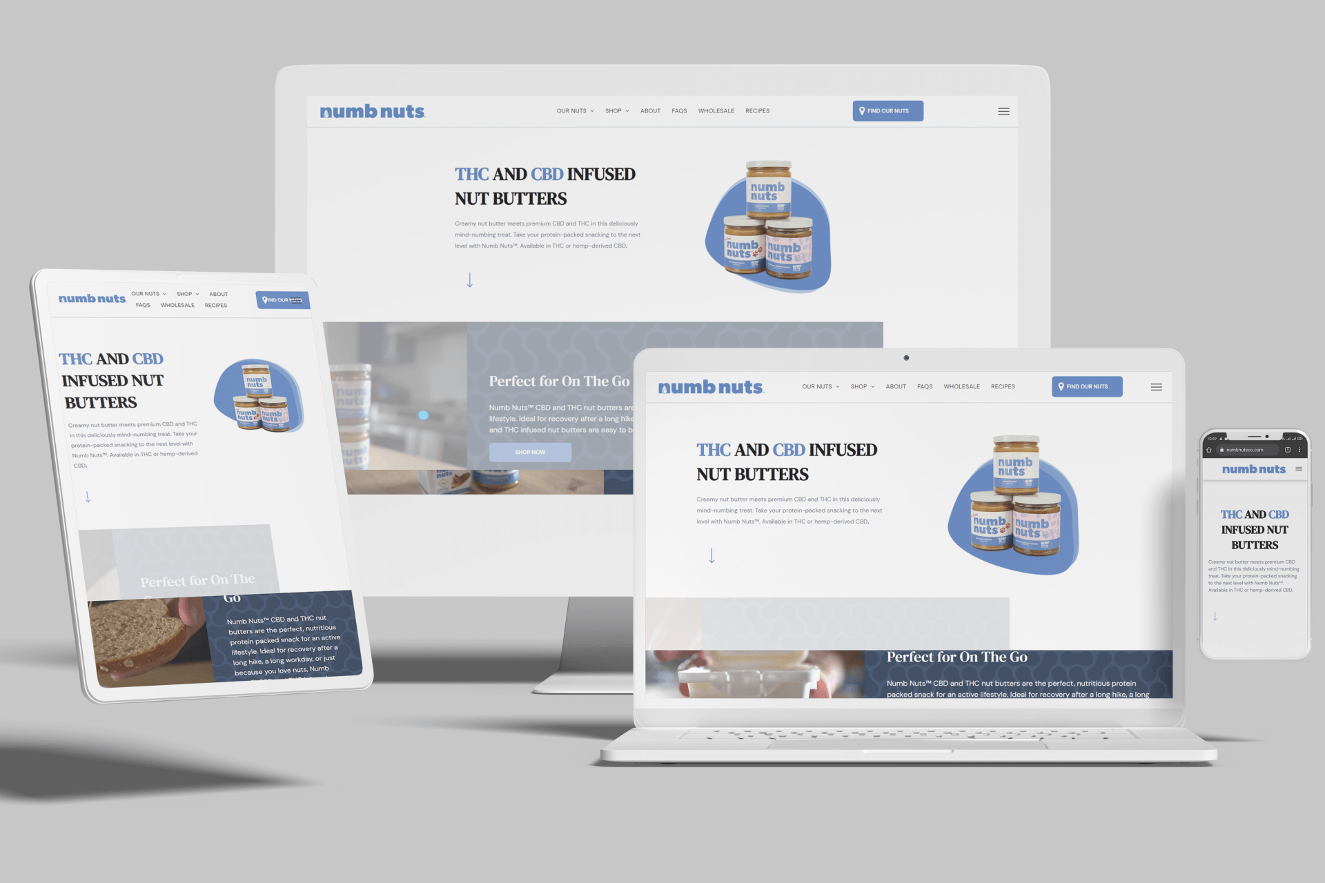 Duda Commerce Website for CBD Products