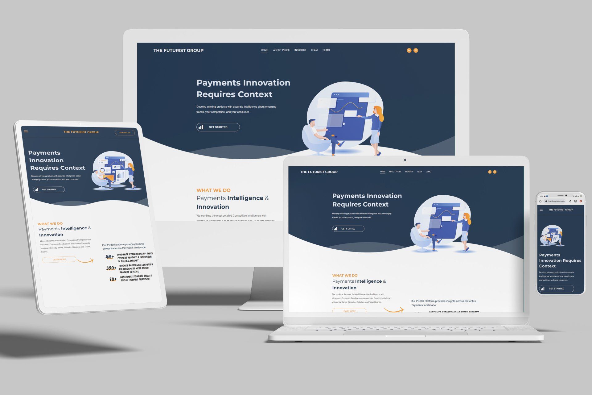 Duda FinTech Company Website