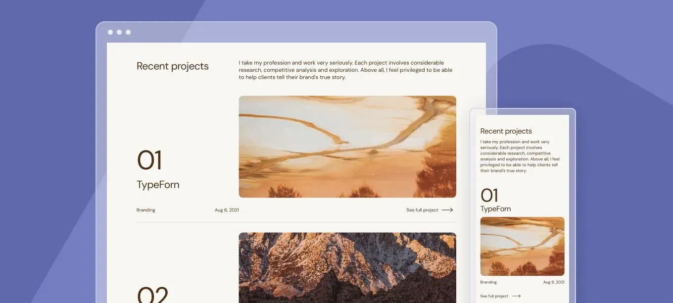 A computer screen and a cell phone displaying a website.