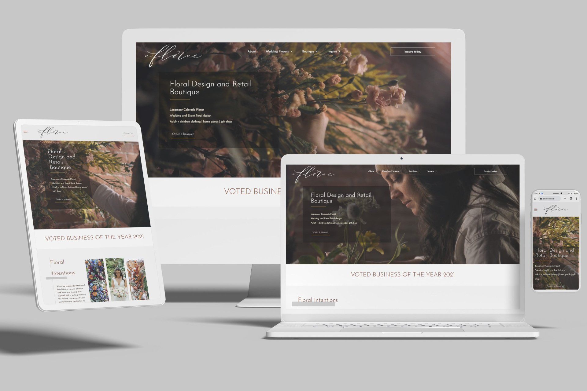 Duda Floral Design Website