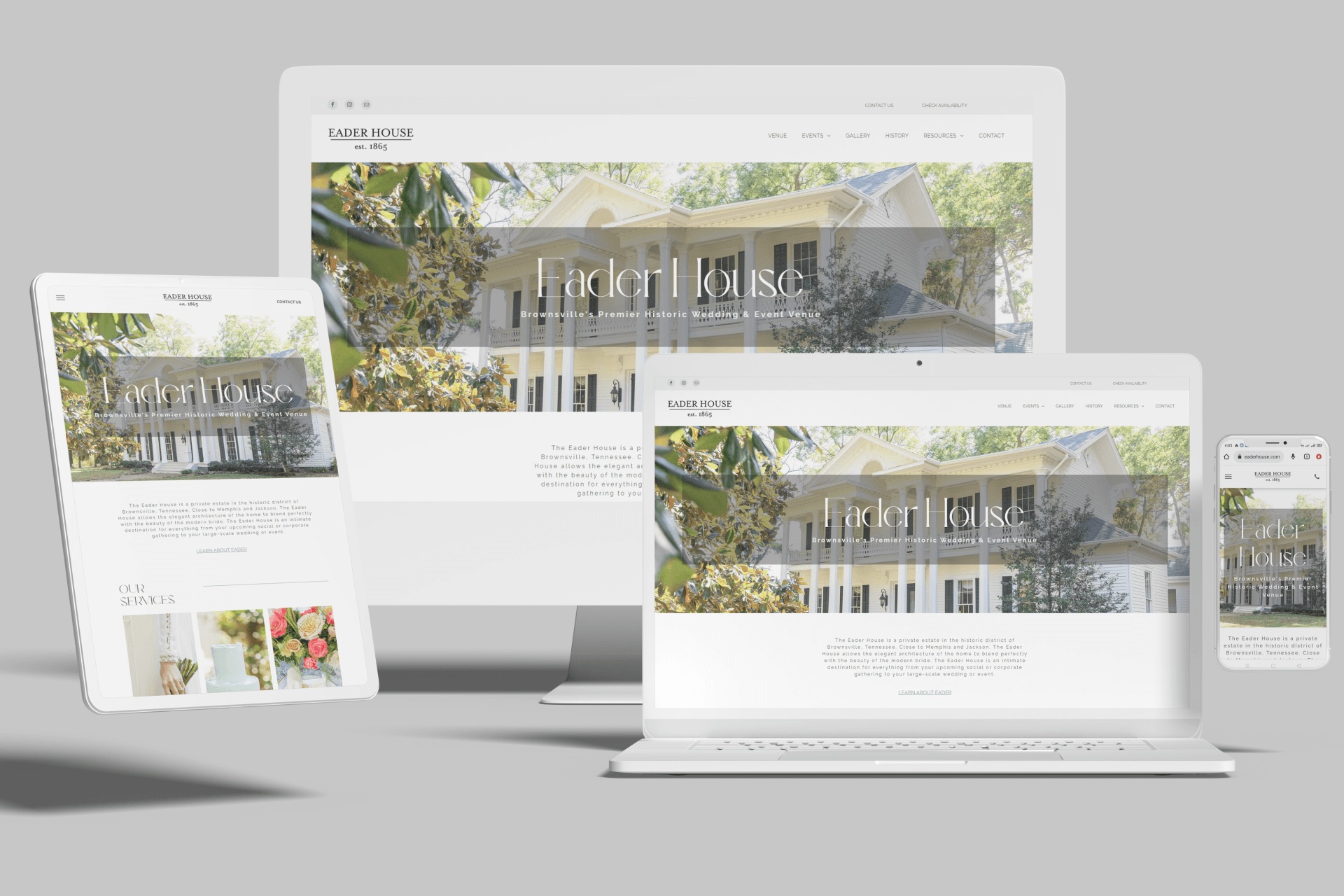 Duda Historic Special Events Venue Website