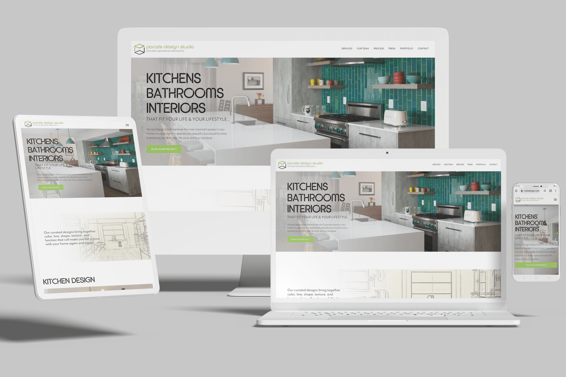 Duda Interior Design Firm Website