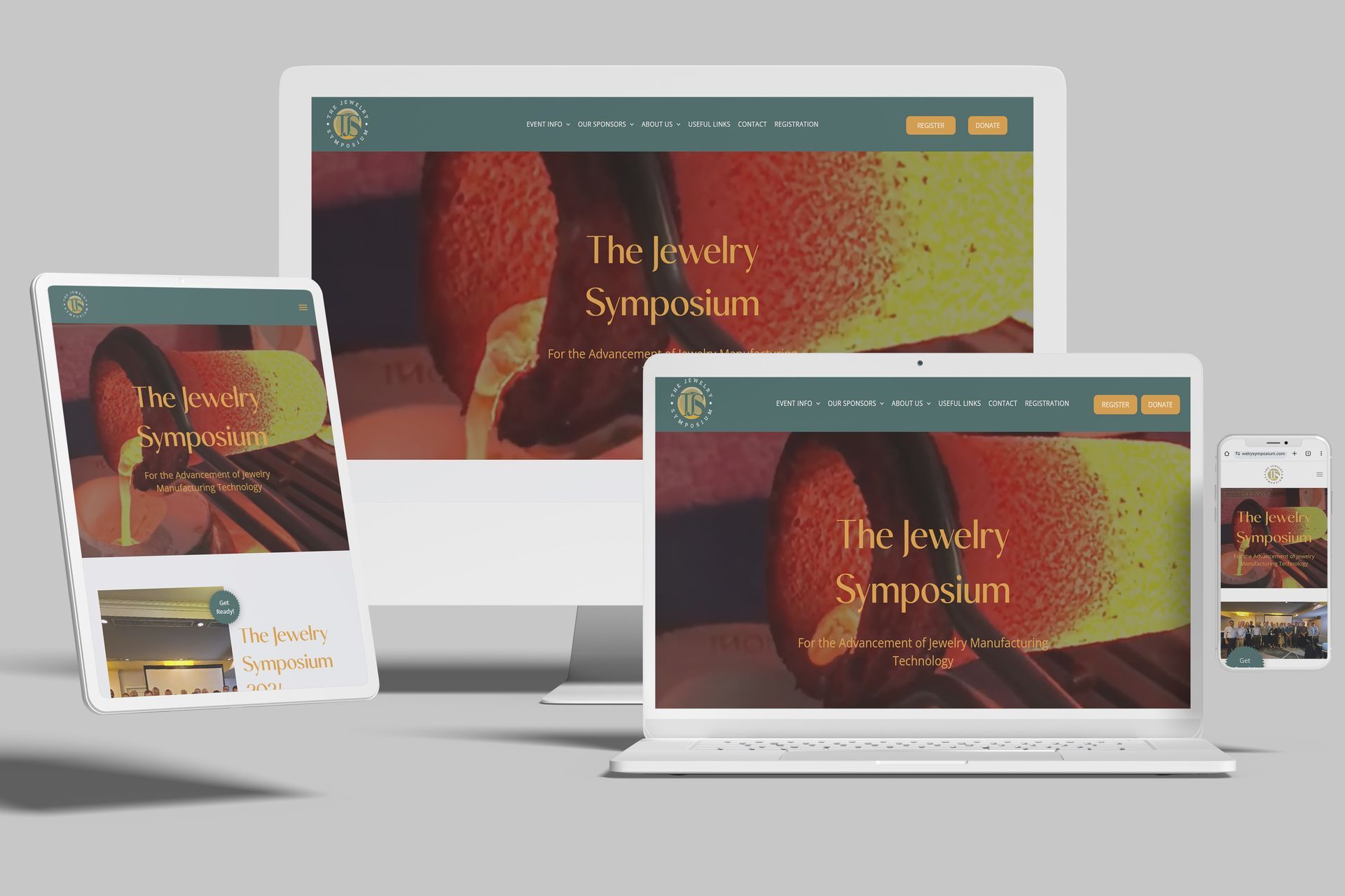 Duda Jewelry Symposium Website