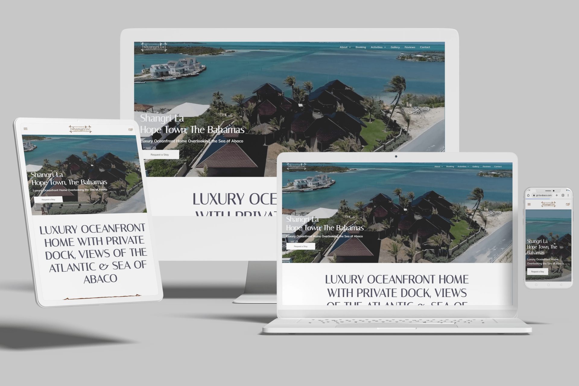 Duda Luxury Rental Property Website