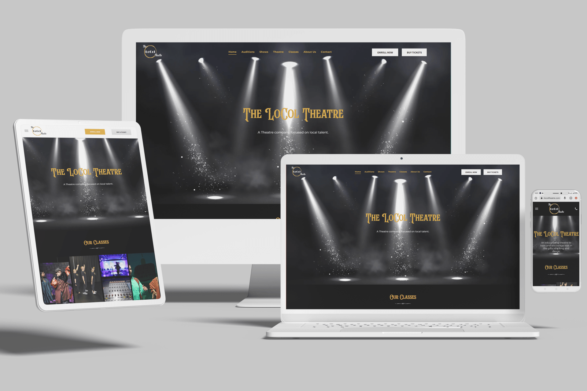 Duda Theater Website