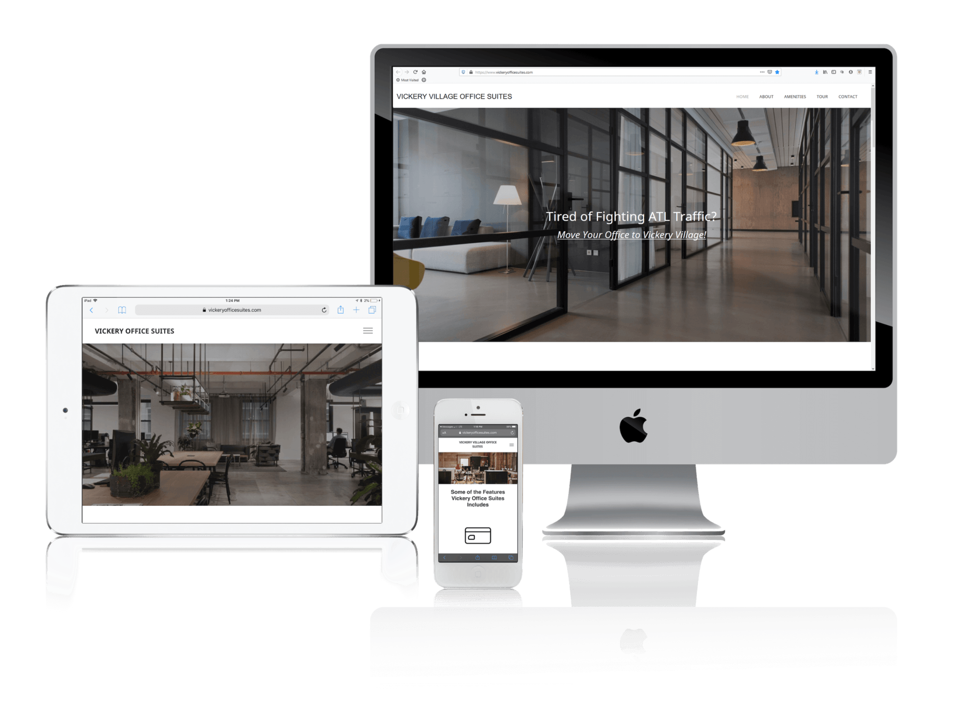 Duda Websites for Leasing Office Suites