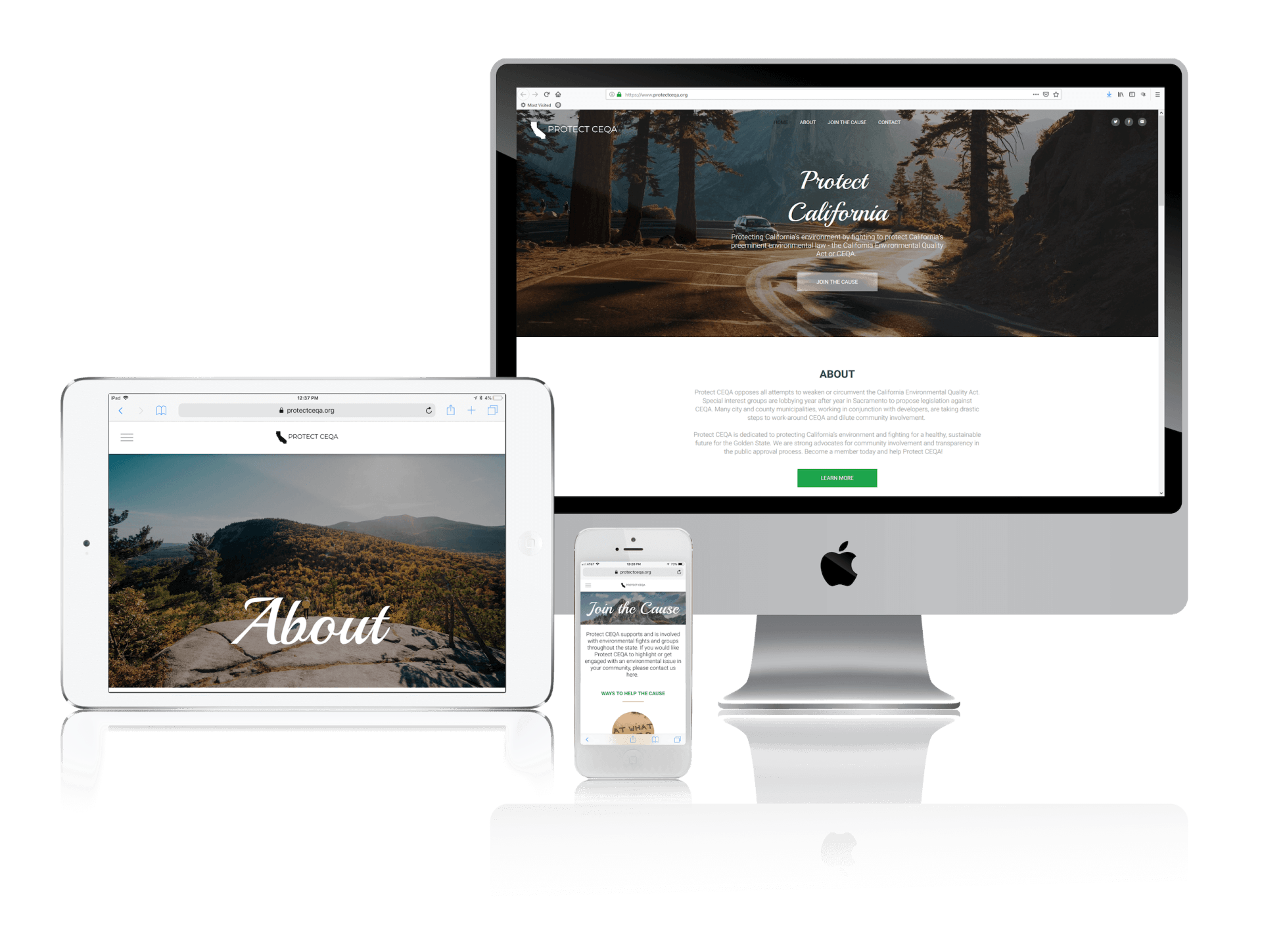 Duda Environmental Protection Websites for Nonprofit Organizations