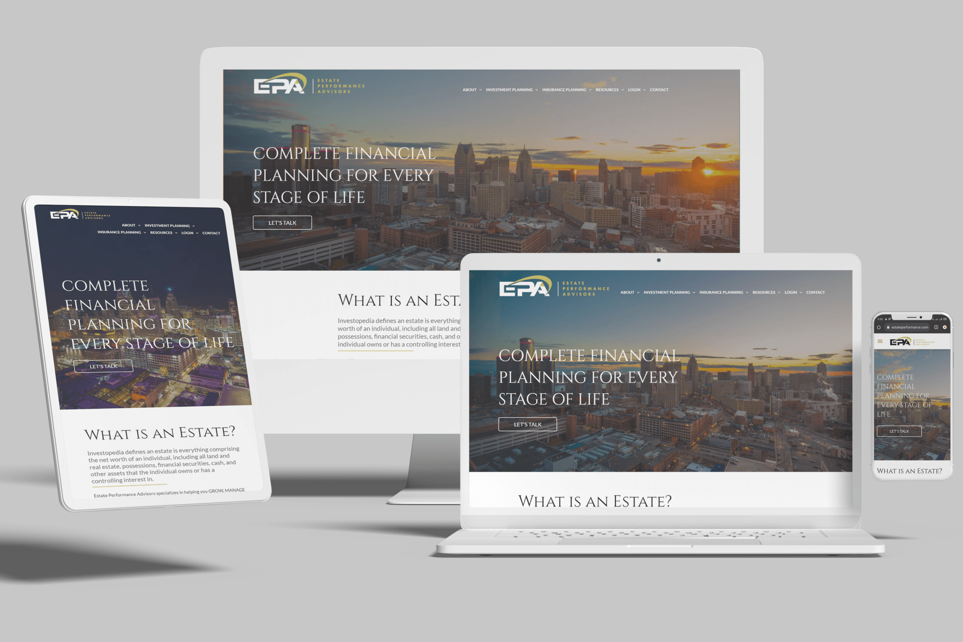 Duda Financial Advisory Website