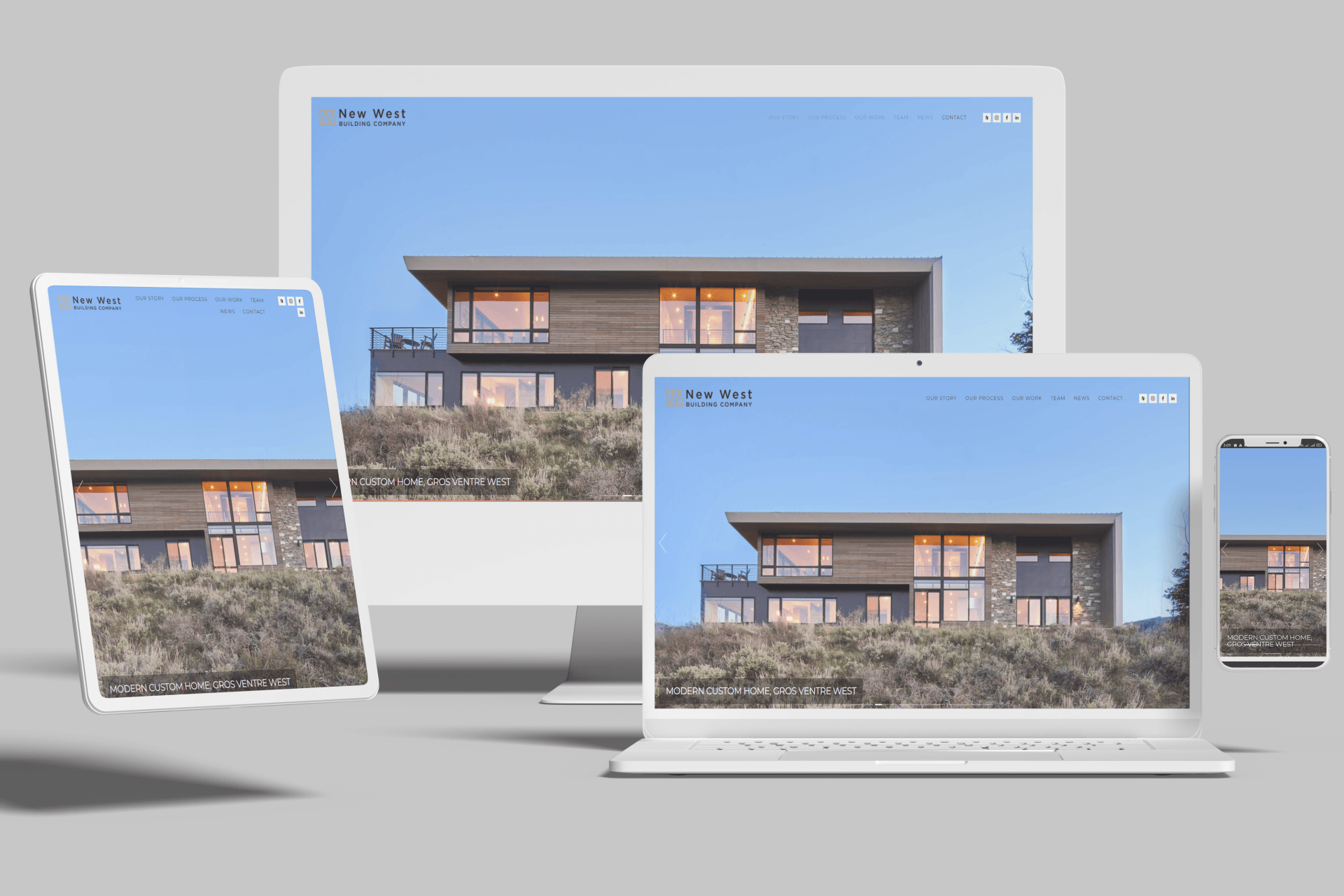 Squarespace Websites for High End Building Companies