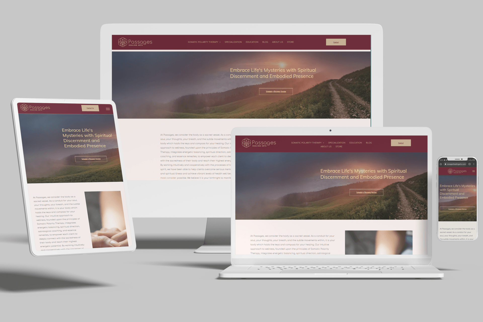 Duda Website for Women’s Wellness