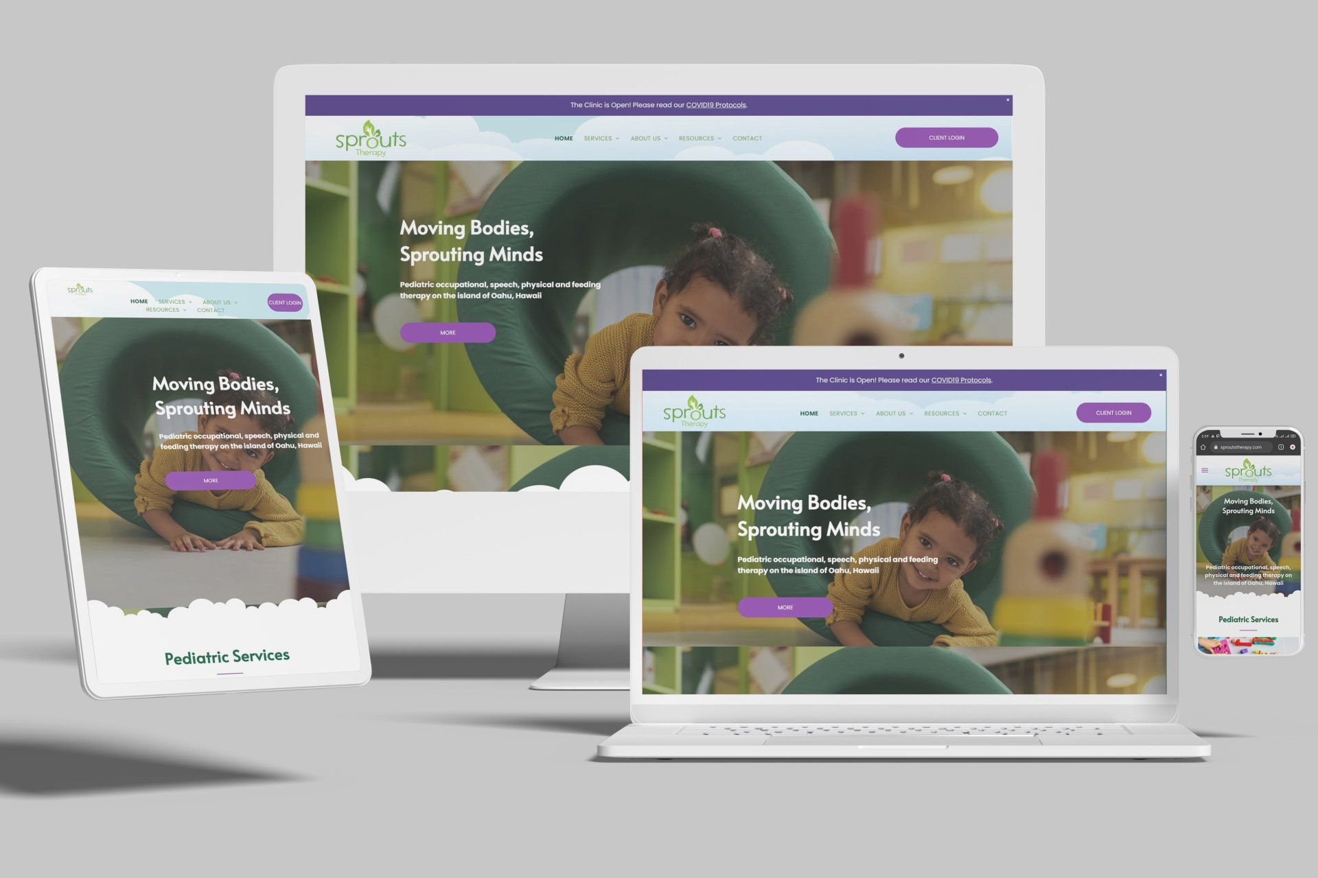 Duda Children’s Therapy Website