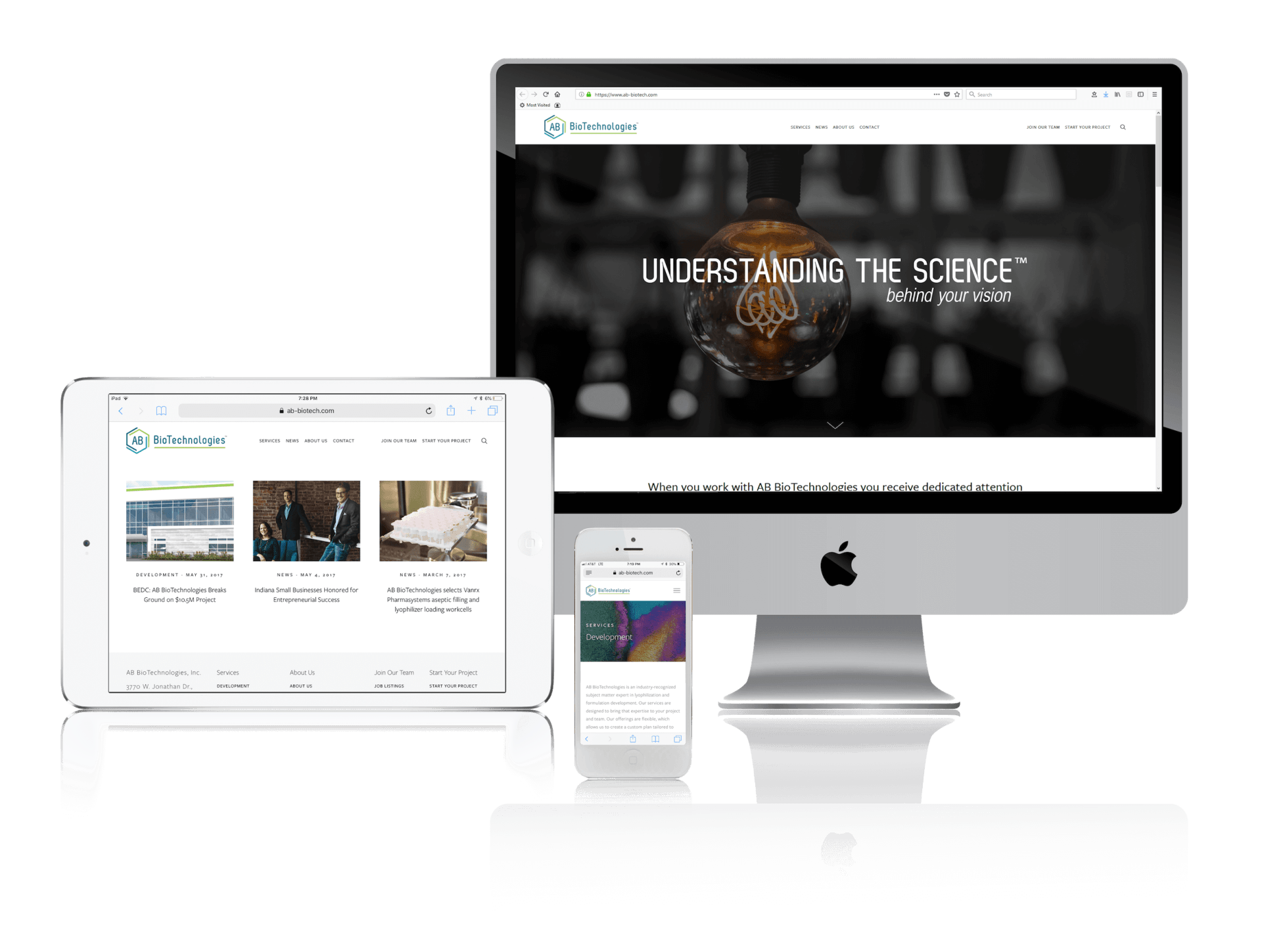 Squarespace for Biotech