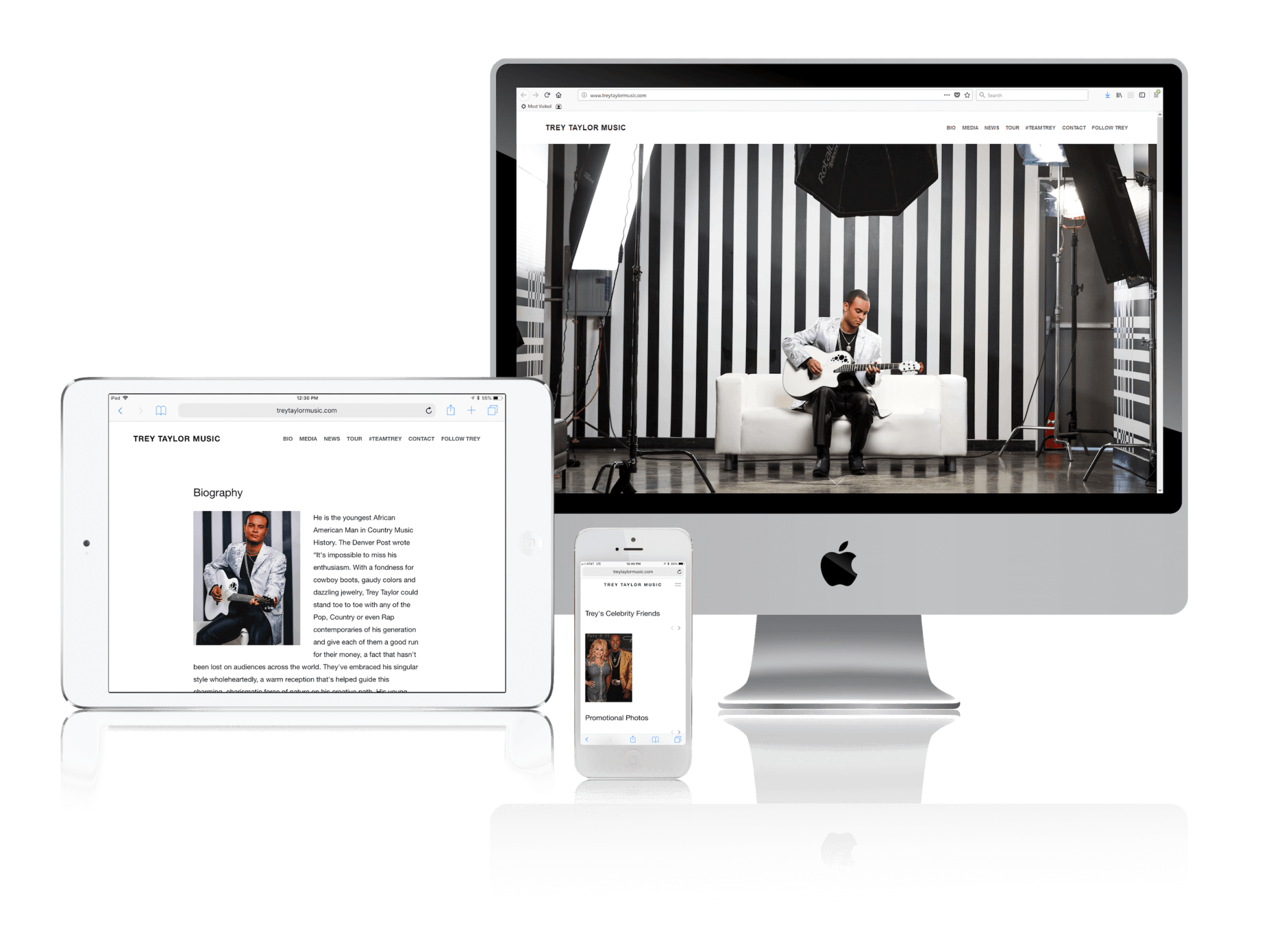 Squarespace for Country Music